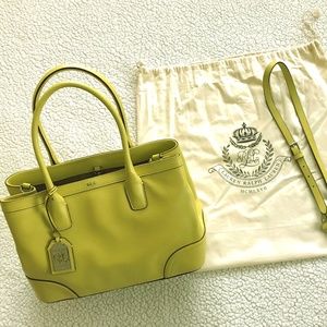 Lauren Ralph Lauren Medium Leather Satchel